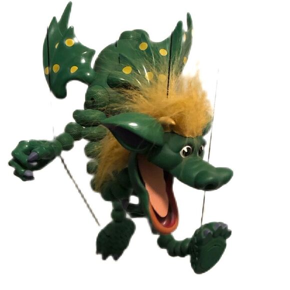 Dunstan the Dragon marionette puppet - Picture 10 of 12
